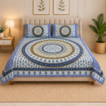 Mandala Printed Bedsheet