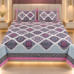 Gulabika Heritage Double-Bed Cotton Bedsheet