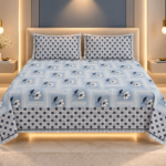 Blue Blossom Heritage Bedsheet